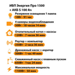 ИБП Энергия Про 1500 + Аккумулятор S 100 Ач - 12В (1100Вт - 50мин) - ИБП и АКБ - ИБП для котлов - Магазин стабилизаторов напряжения Ток-Про